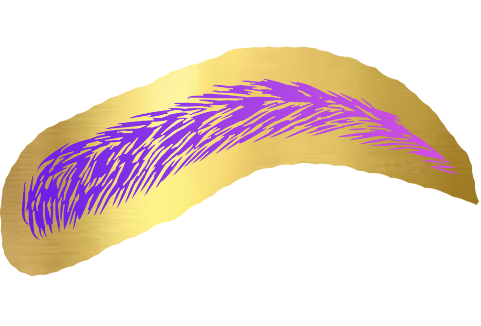 Illustration: pulling eyebrows